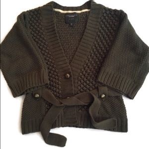 Sanctuary Clothing Cardigan in Deep Olive